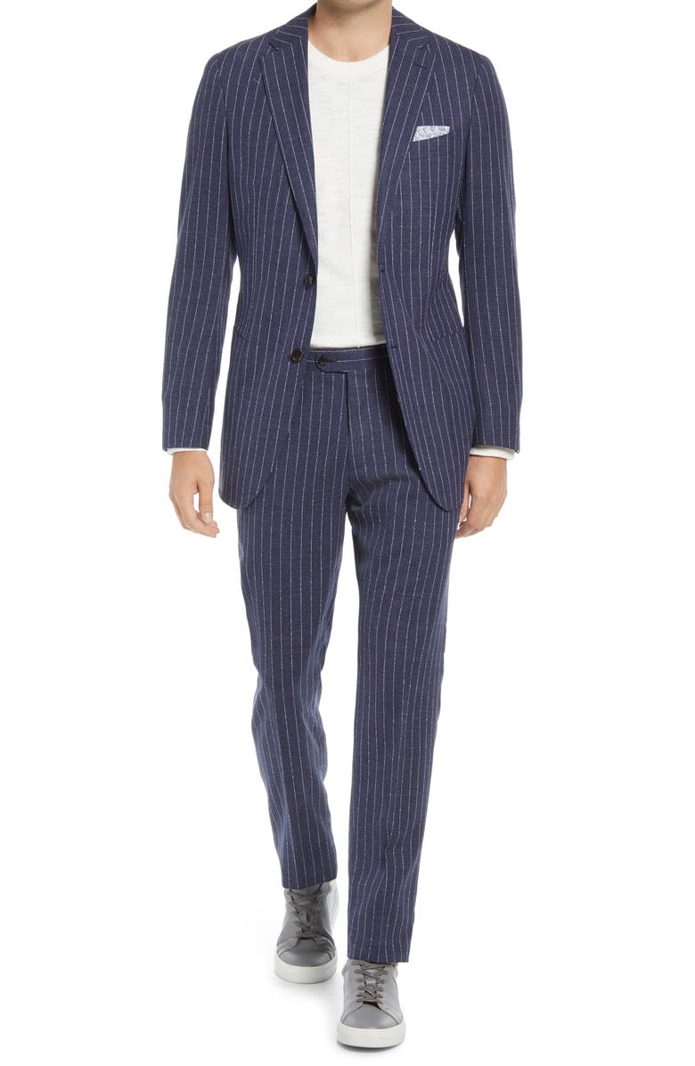 Suitsupply Lazio Sim Fit Linen Blend Suit, Main, color, 