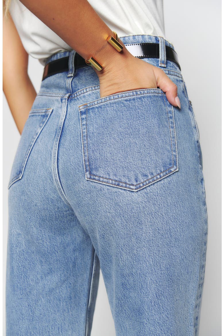 Selena High Rise Relaxed Fit Straight Leg Jeans, Alternate, color, SUPERIOR