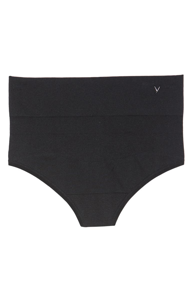 Yummie Liliana Mid Waist Shaping Thong, Alternate, color, 