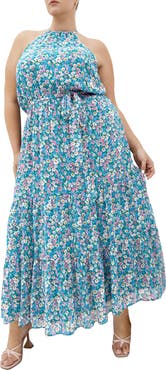 City Chic Lidia Maxi Halter Dress