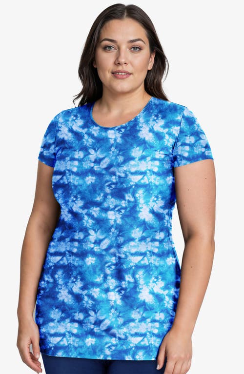 Calypsa Anna Swim Tunic In Blue