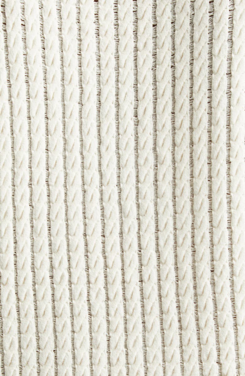 Jason Wu Collection Cable Stitch Sweater Vest, Alternate, color, Plaster