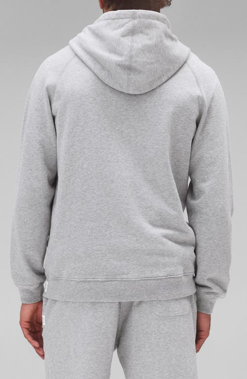 Reigning Champ Classic Lightweight Terry Hoodie In Gray