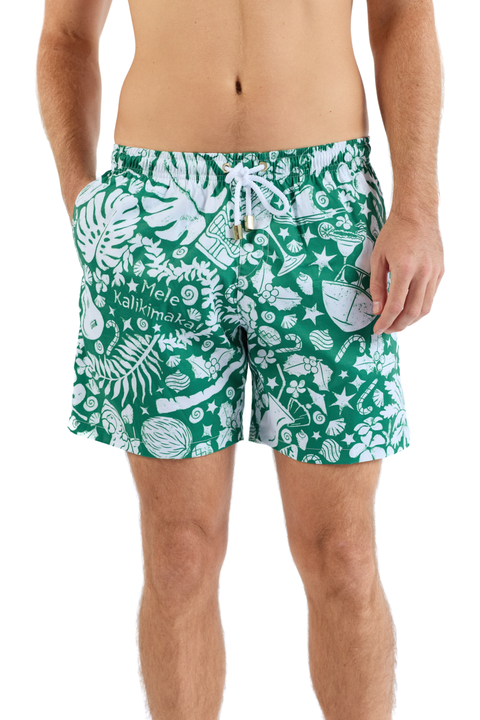 Margaritaville by Kenny Flowers - The Mele Kalikimaka - Swim Trunks