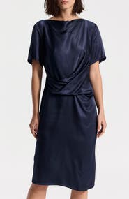 Ronen Chen Knee-Length Satin Dress