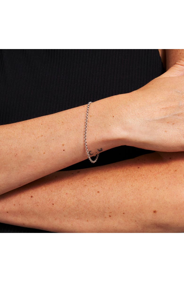 7879 Rolo Chain Bracelet, Alternate, color, Platinum