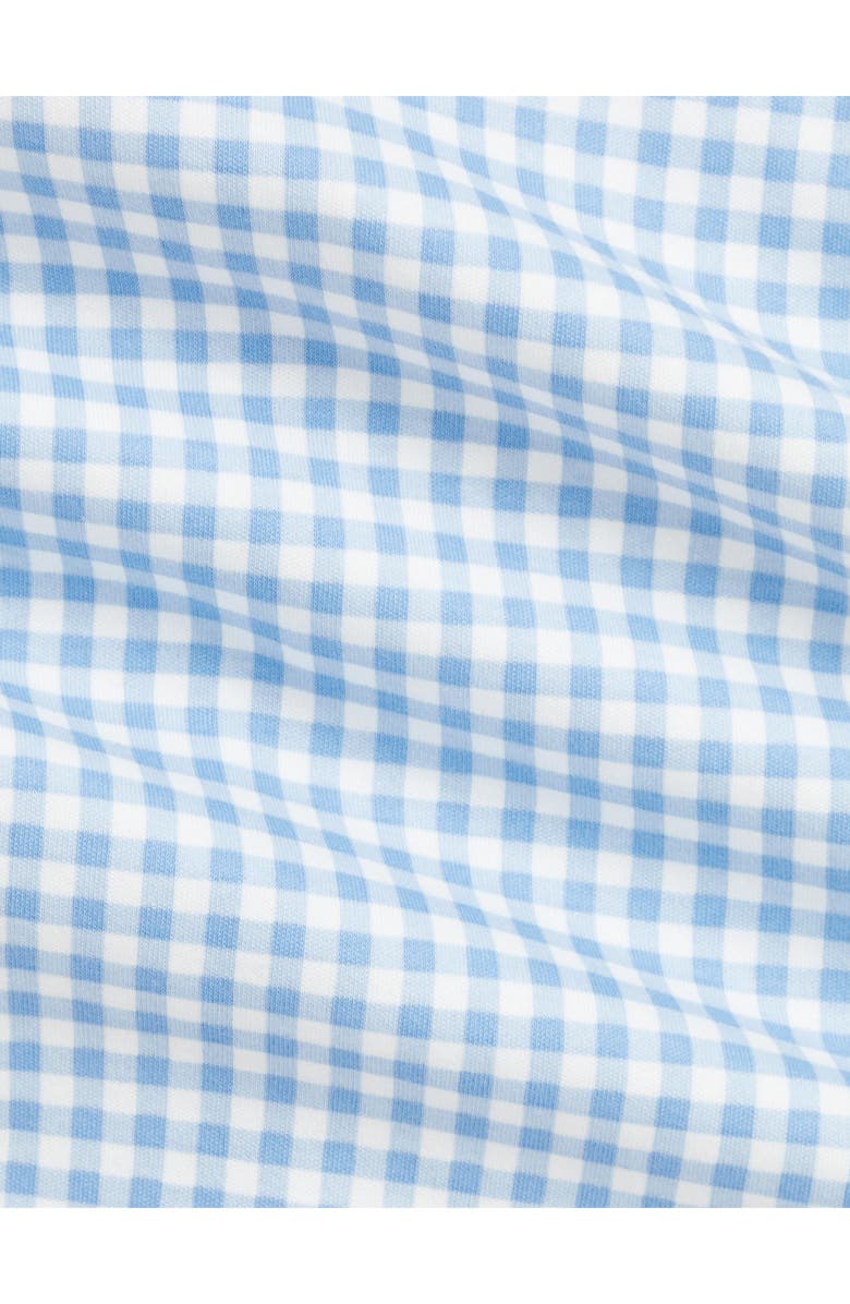 Ralph Lauren Gingham Cotton Jersey Footie, Alternate, color, 