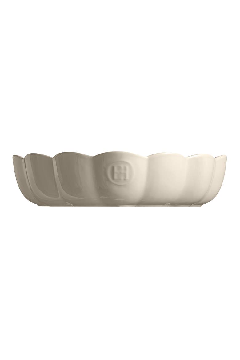 Madeleine Heart Shaped Cake Dish, Alternate, color, Clay