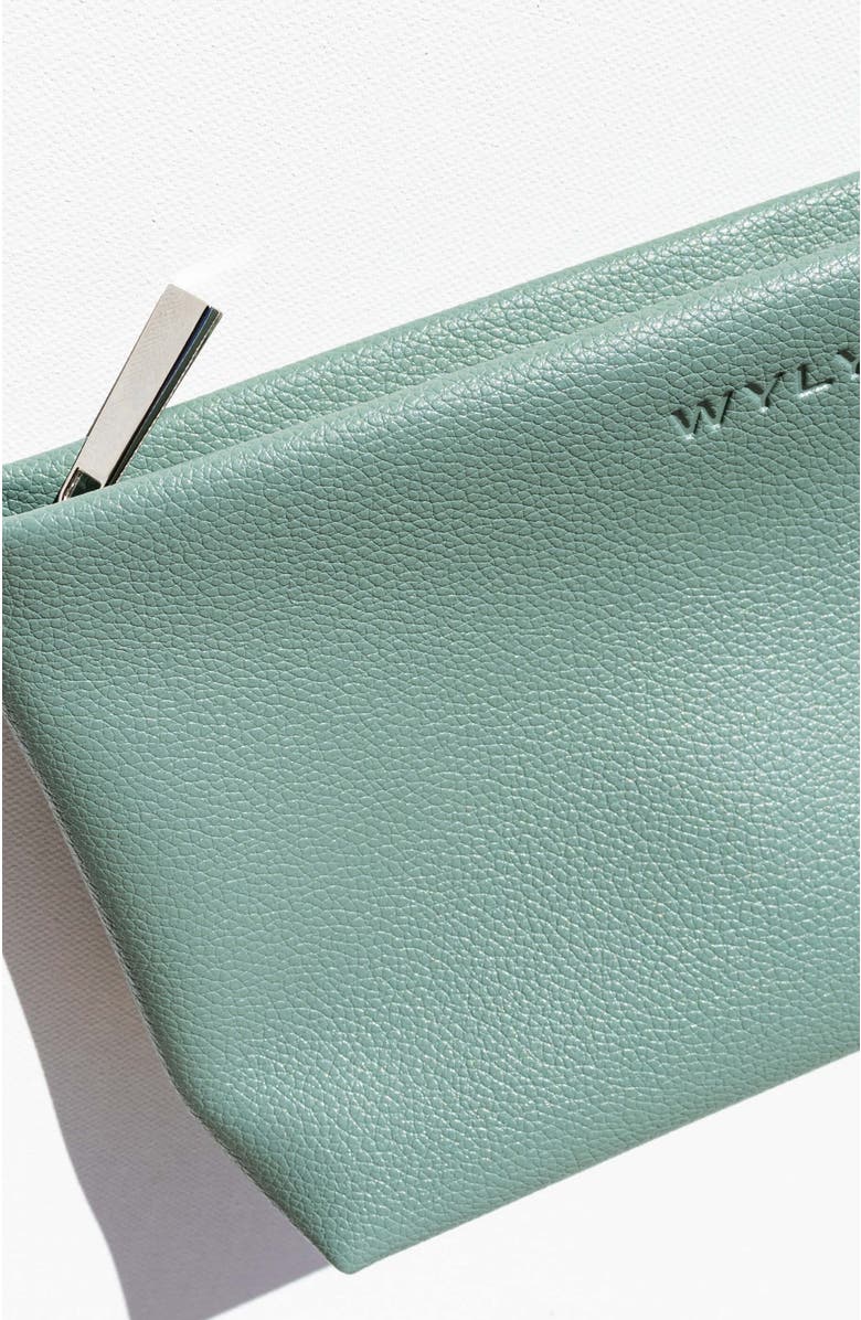 WYLYS Sage Verte Makeup Bag, Alternate, color, NO COLOR