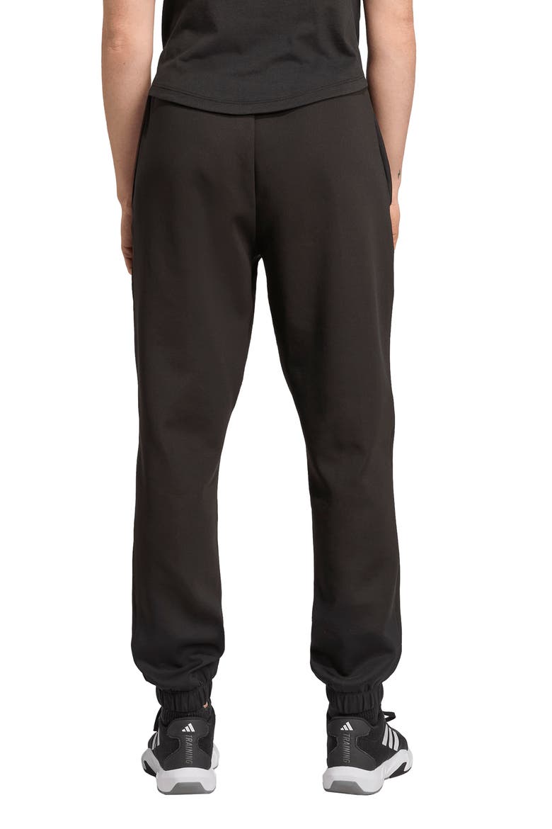 Yoga Essentials Cuffed Training Pants, Alternate, color, BLACK