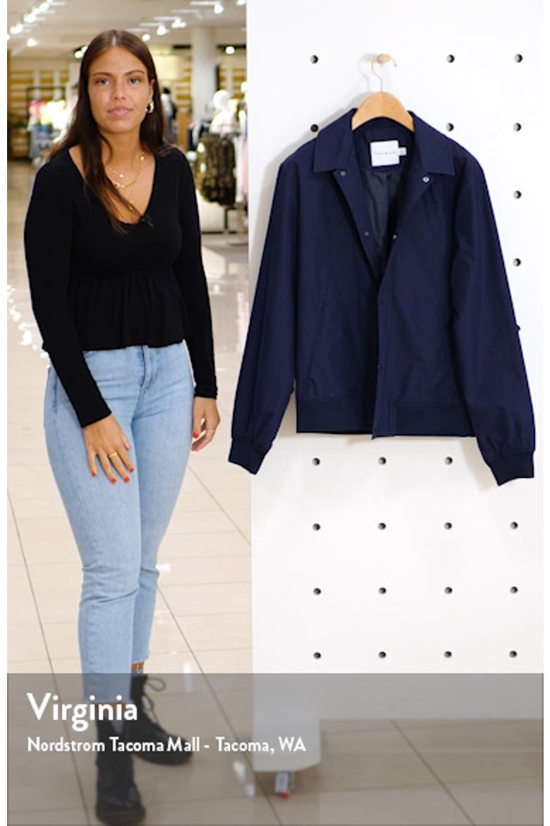 Papertouch Classic Fit Bomber Jacket video