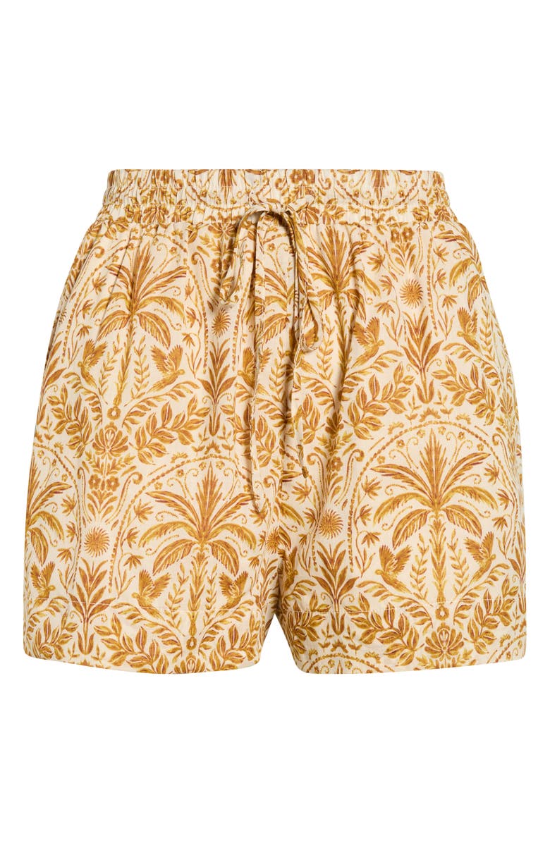 SUGARLIPS Calina Tropical Herta High Waist Shorts, Main, color, 