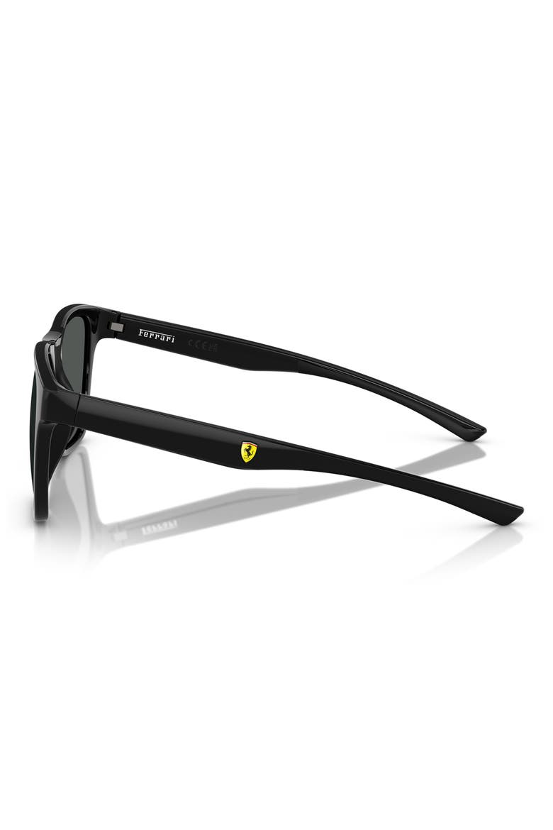 57mm Square Sunglasses, Alternate, color, GREY