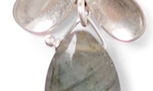 Chan Luu Petal Pendant Necklace In Gray