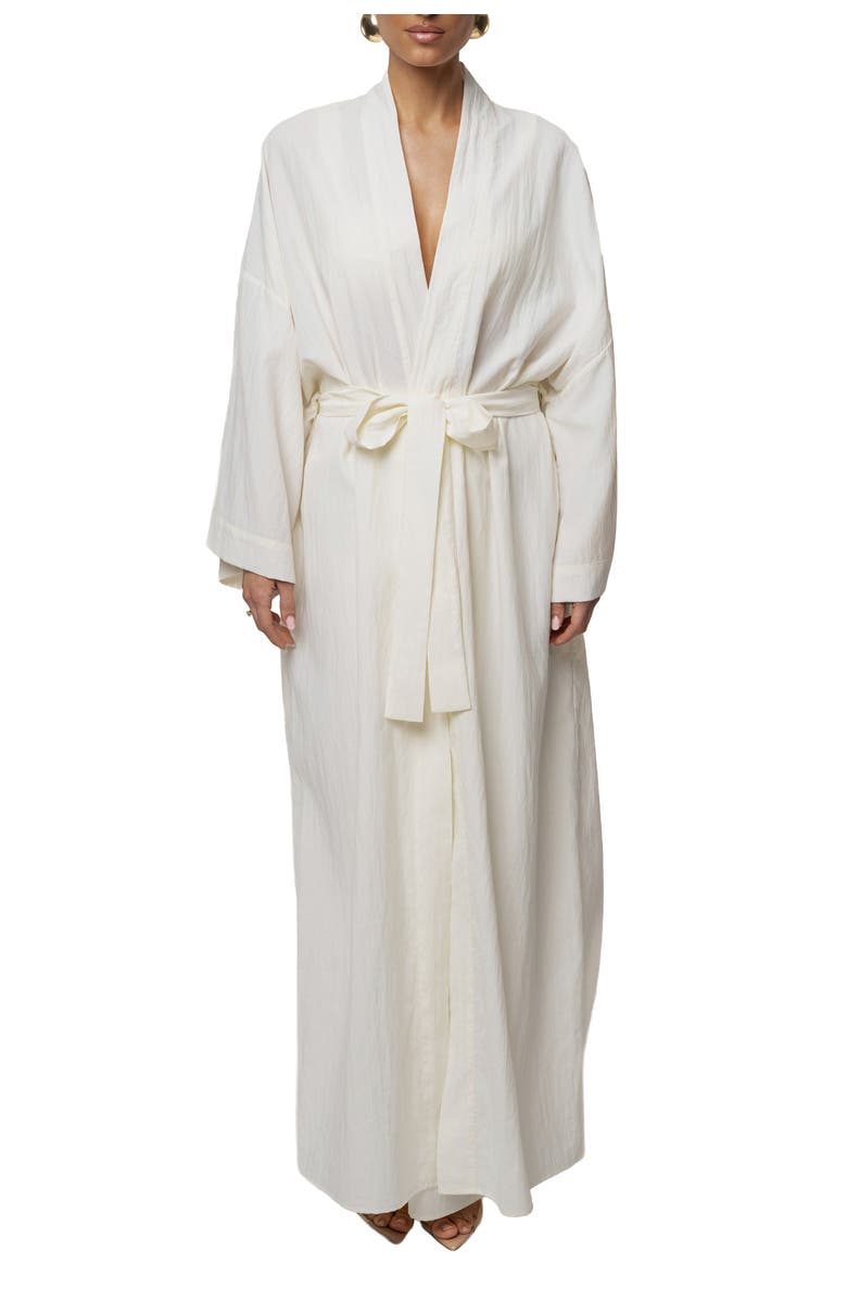 JLUXLABEL Desert Oasis Duster, Main, color, Ivory