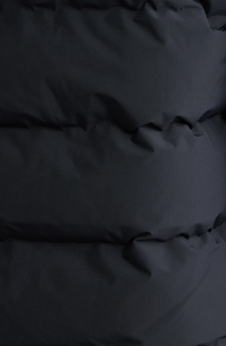 Save The Duck Arena Waterproof Hooded Puffer Jacket, Alternate, color, Black