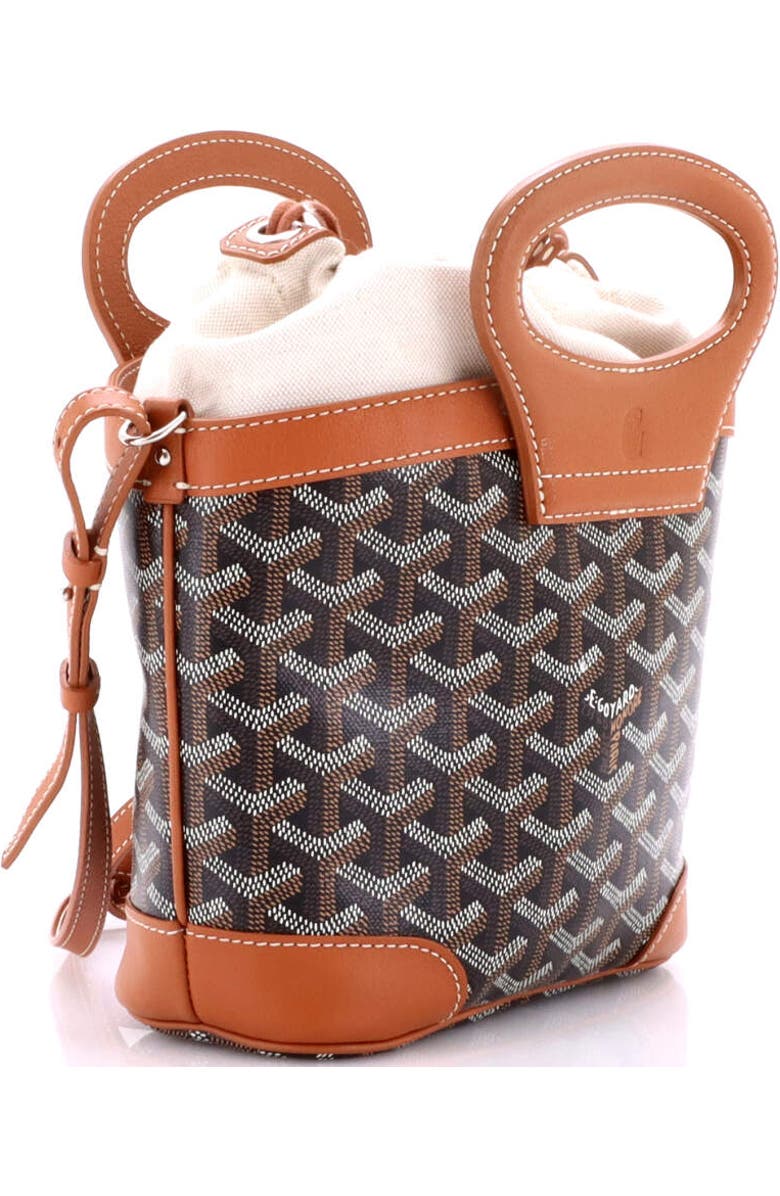 Pre-Owned Goyard Beluga Bag Coated Canvas Mini, Alternate, color, Brown