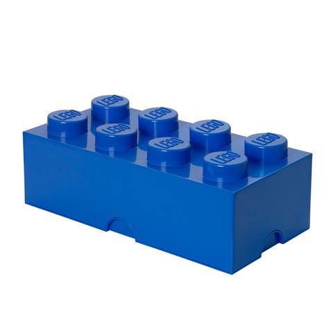 Storage Brick 8 Bright Blue