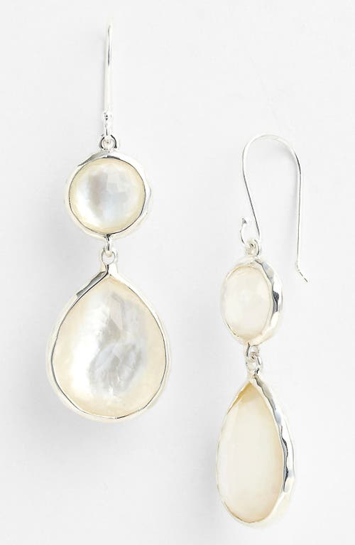 Ippolita 'Wonderland - Rainbow' Drop Earrings in Silver/Mother Of Pearl  product