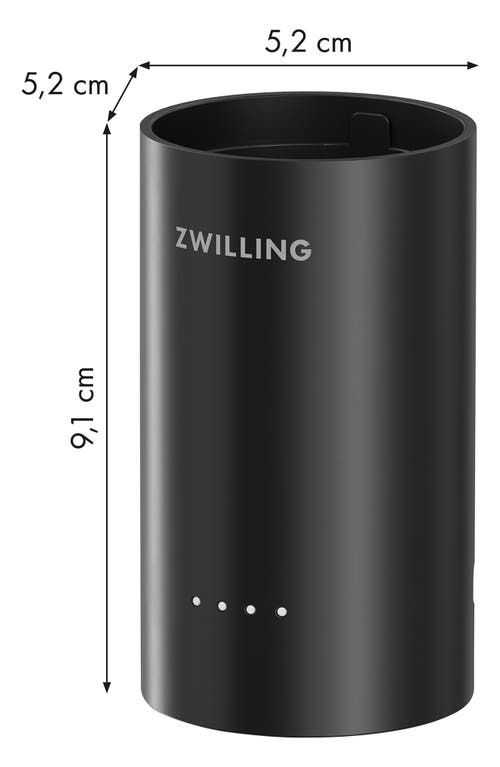 Zwilling Xtend Cordless Immersion Blender In Black