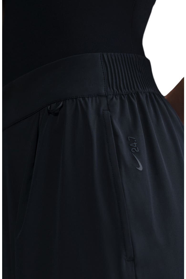 24.7 PerfectStretch Dri-FIT High Waist Loose Wide Leg Pants, Alternate, color, 010 BLACK/BLACK