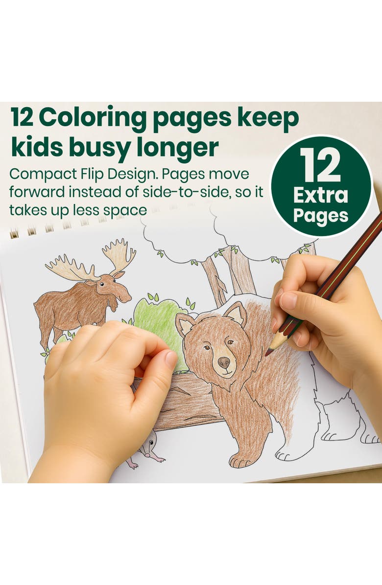 Quokka Kids Sticker Activity Books, Alternate, color, Farm & Forest