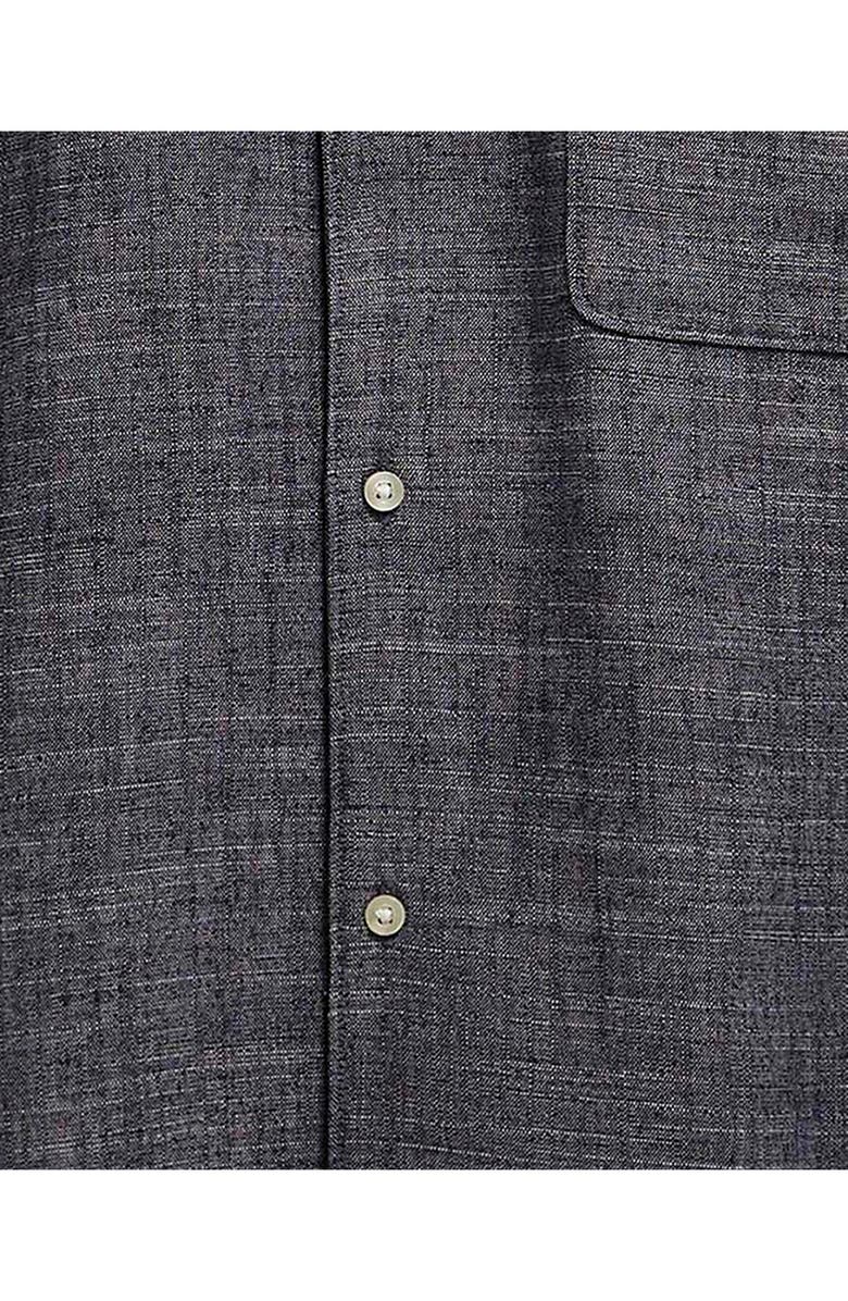 Barbour Bowston Slub Camp Shirt, Alternate, color, Dark Navy