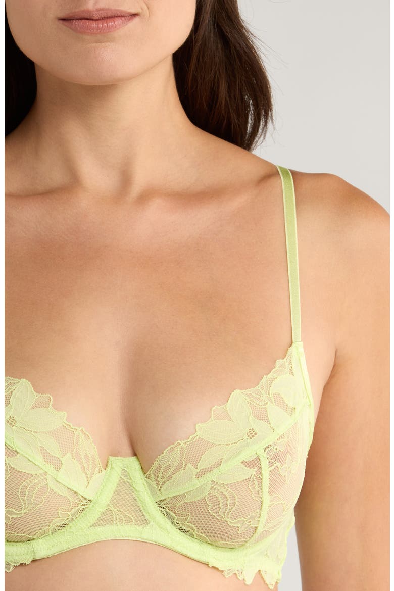 Ingrid Lace Underwire Bra, Alternate, color, SHADOW LIME