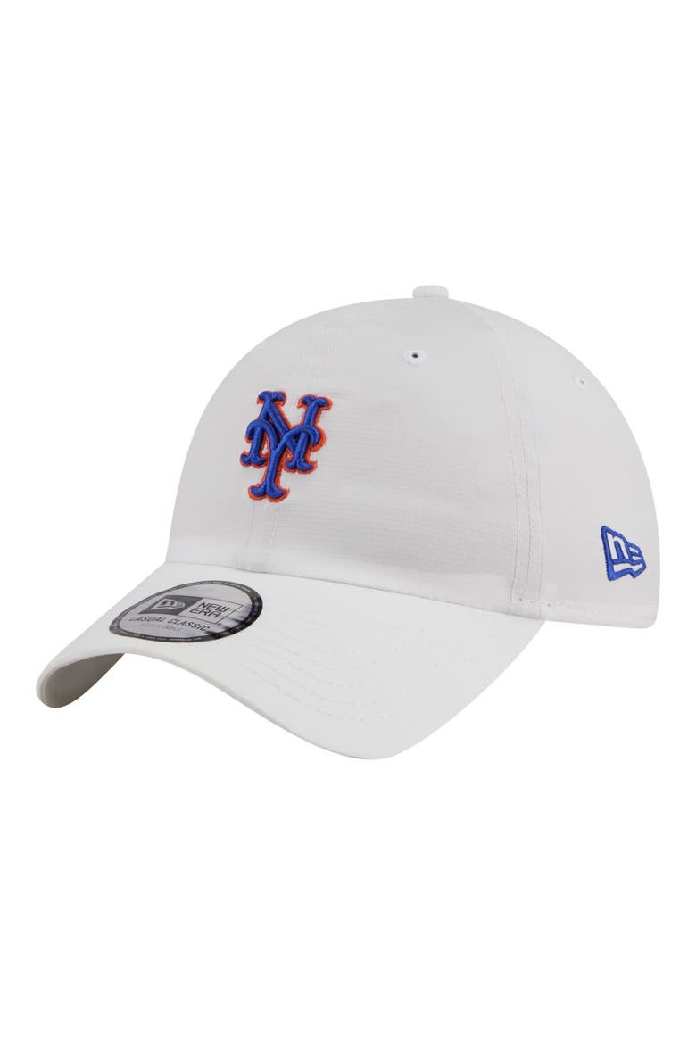 Men's New Era  White New York Mets Ripstop Casual Classic Adjustable Hat, Main, color, White