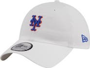 New Era Men's New Era White New York Mets Ripstop Casual Classic Adjustable Hat