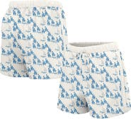 LUSSO Women's Lusso  White Los Angeles Dodgers Marge Shorts