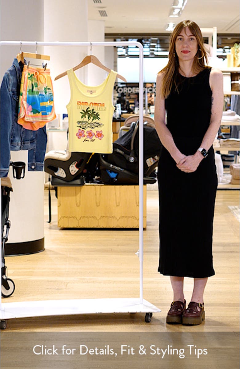 Hayley Graphic Tank, sales video thumbnail