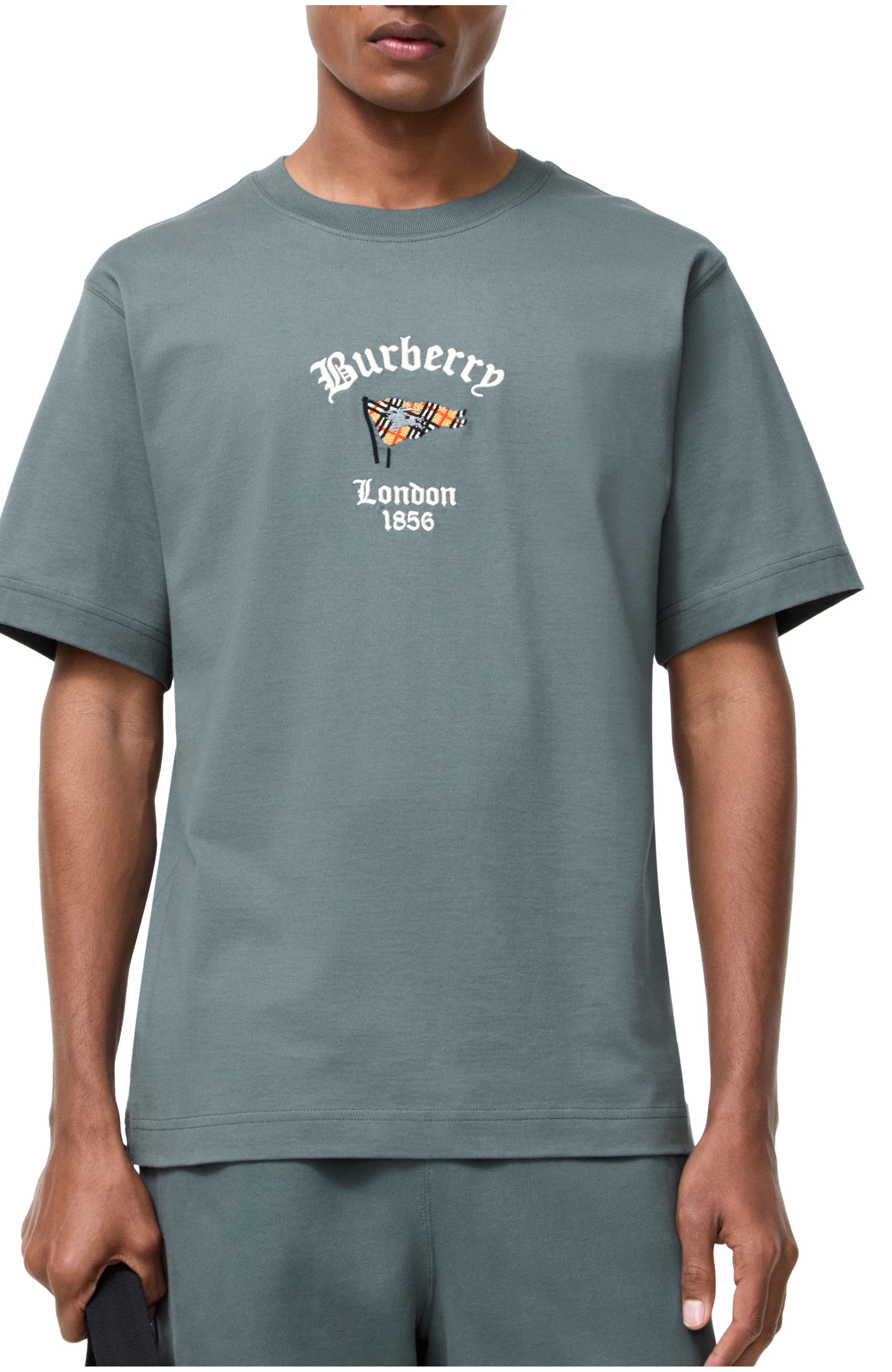 Check Flag Cotton T-shirt - image 5
