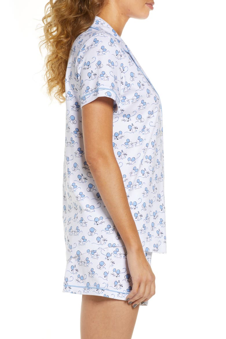 Gym Rats Short Pajamas, Alternate, color, BLUE