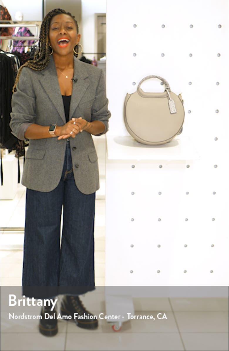 Hudson Faux Leather Canteen Tote, sales video thumbnail