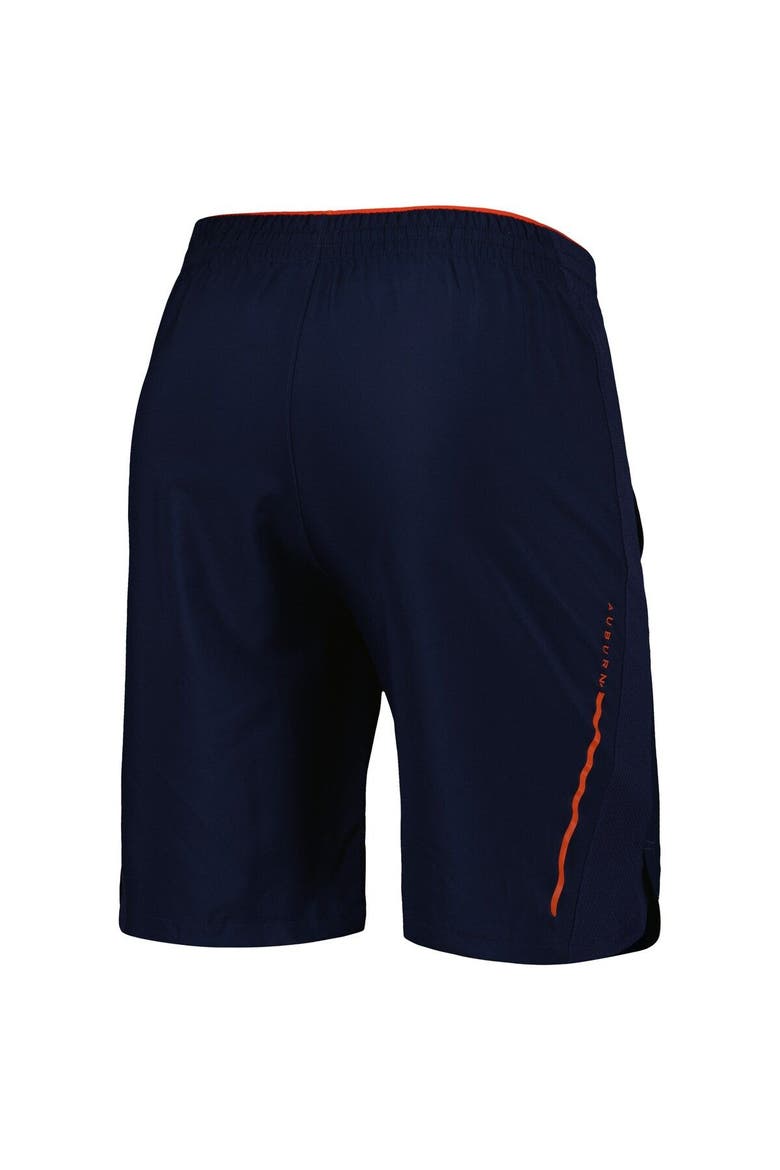 Men's Under Armour Navy Auburn Tigers Woven Shorts, Alternate, color, Navy