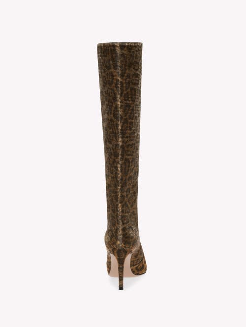 Gianvito Rossi Hansen 85mm Leopard-print Boots In Brown