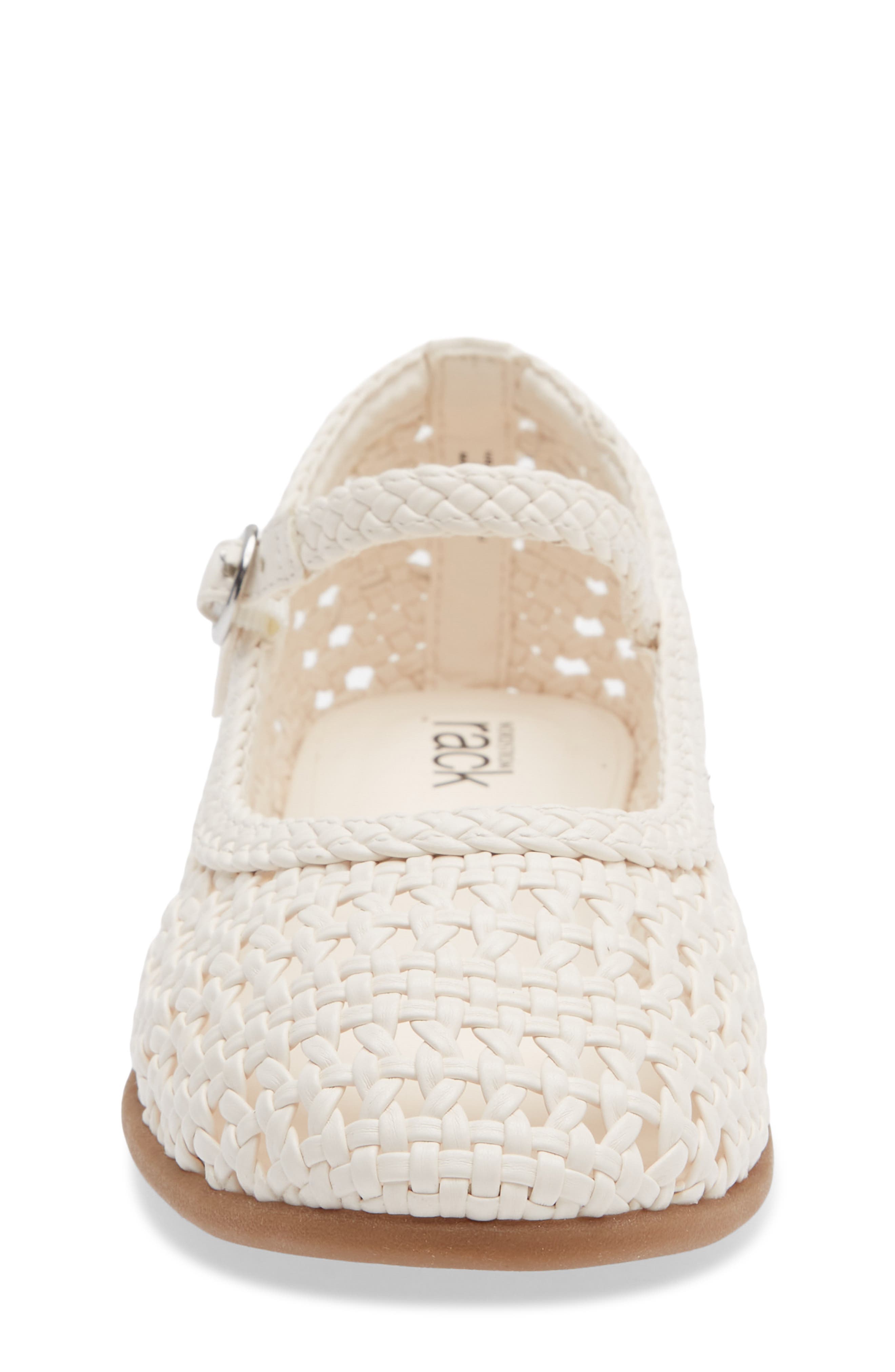 NORDSTROM RACK Kids' Mary Jane Flat, Alternate, color, Ivory