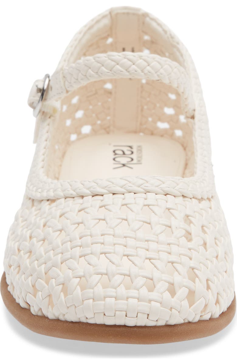 NORDSTROM RACK Kids' Mary Jane Flat, Alternate, color, Ivory