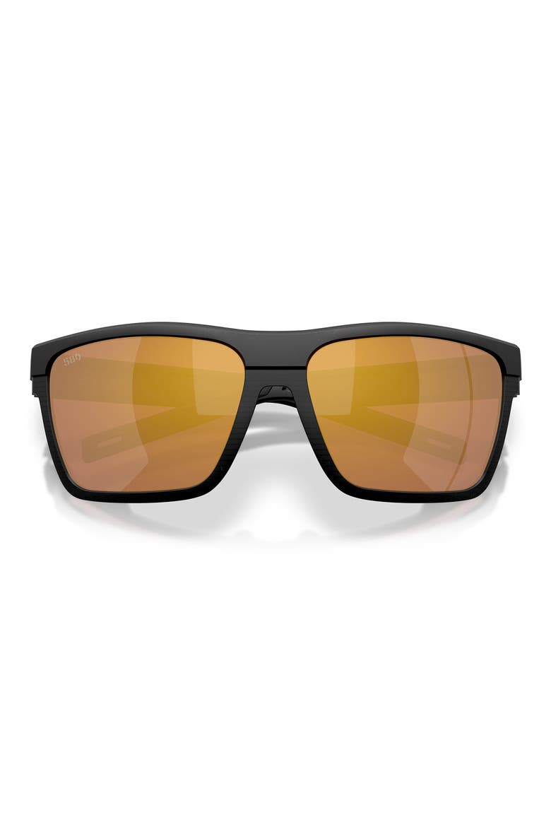 Pargo 61mm Polarized Square Sunglasses, Alternate, color, NET PLUS BLACK / GOLD 580G