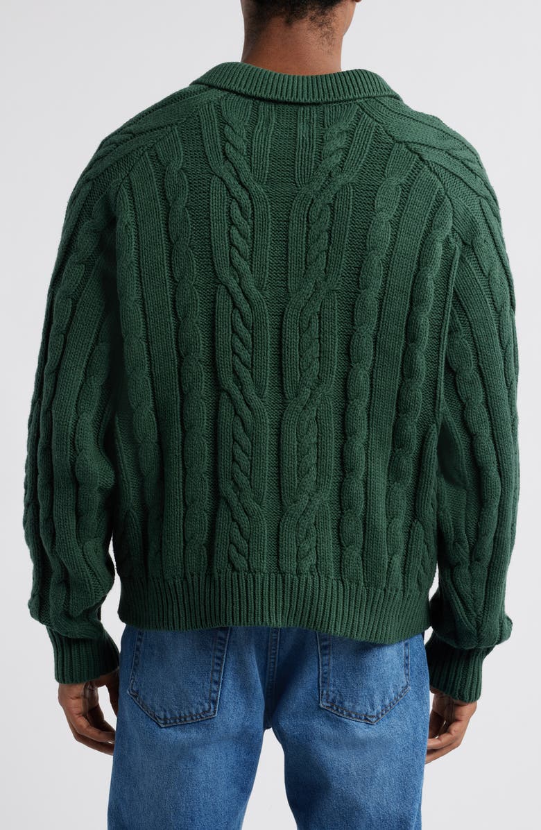 HONOR THE GIFT Leisure Half Zip Cable Sweater, Alternate, color, 