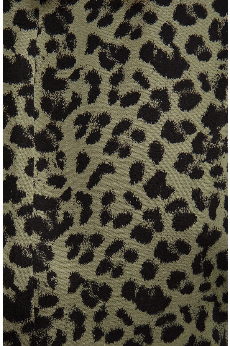 Long Sleeve Wrap Top, Alternate, color, SAGE LEOPARD001