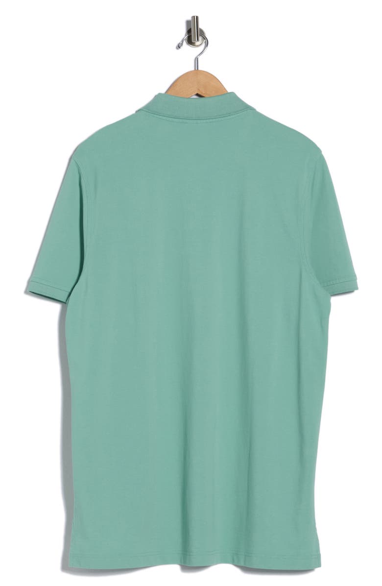 Brooks Brothers Slim Fit Solid Cotton Piqué Polo, Alternate, color, Green