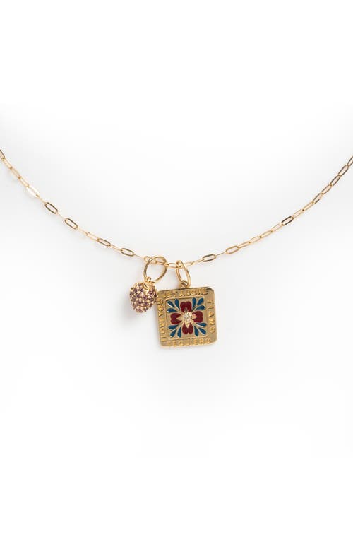 Local Eclectic Solid Gold Delicate Paper Clip Chain Necklace In Gold