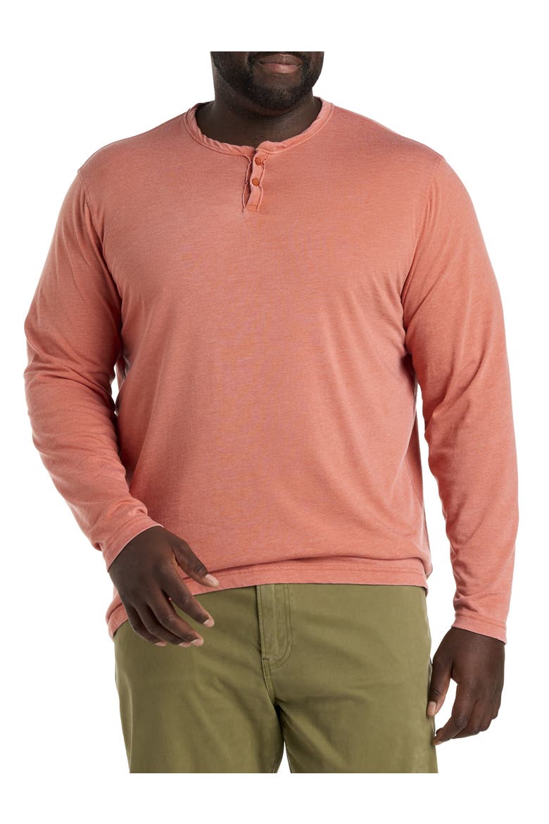 Long-Sleeve Henley Shirt, Alternate, color, AUTUMN GLAZE