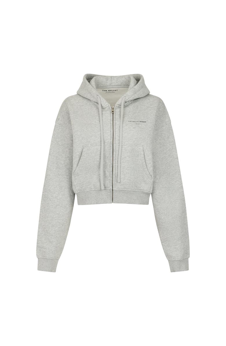 THE BALLET TB Full-Zip, Main, color, Grey