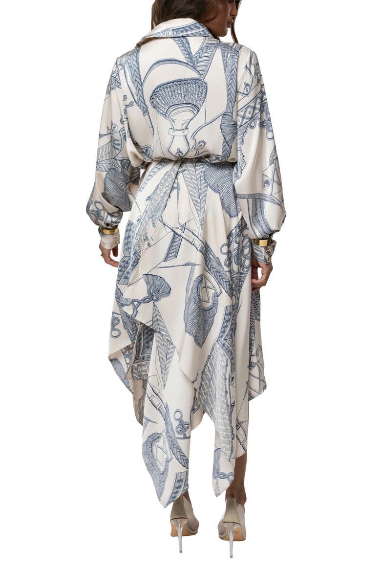 Print Ameena Print Skirt Set, Alternate, color, Ivory