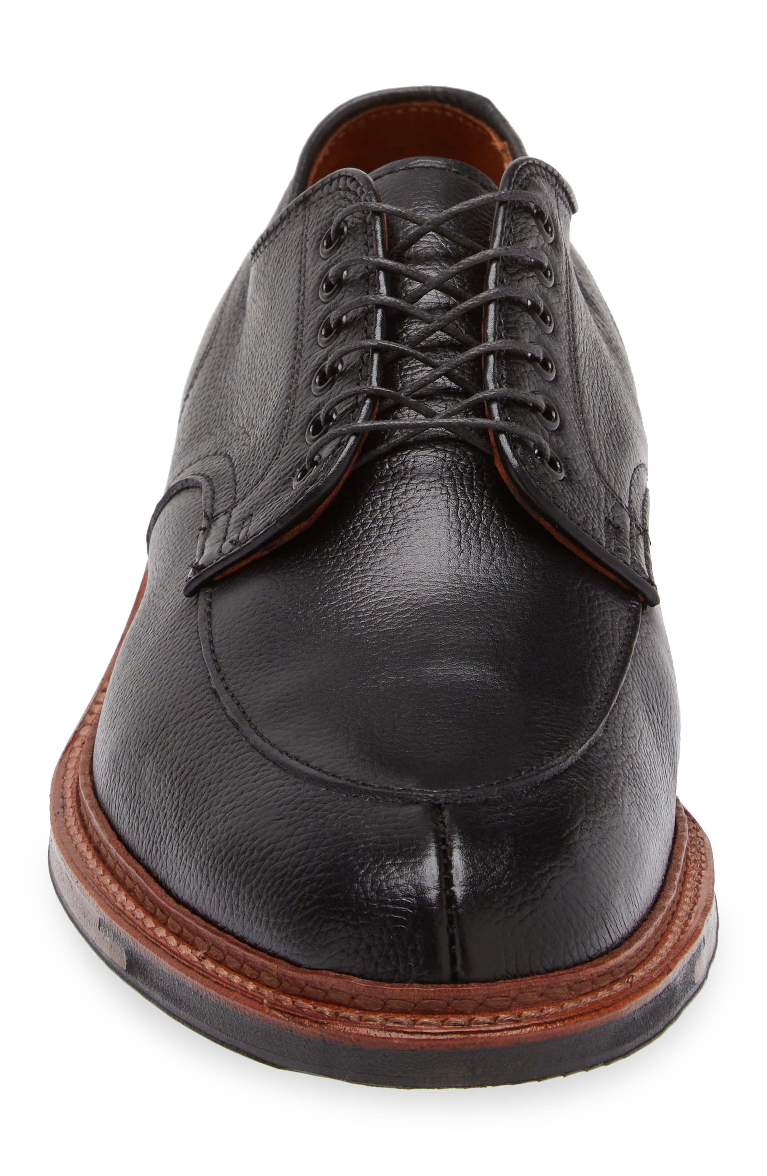 Alden Apron Toe Blucher, Alternate, color, Black
