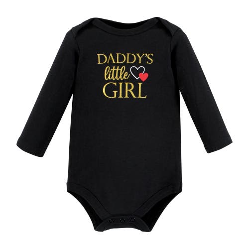 Hudson Baby Little Soft Cotton Long-sleeve One-piece 3pk