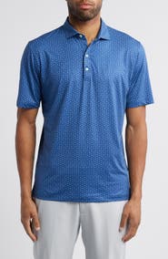 johnnie-O Top o' the Morning Scatter Print PREP-FORMANCE Golf Polo